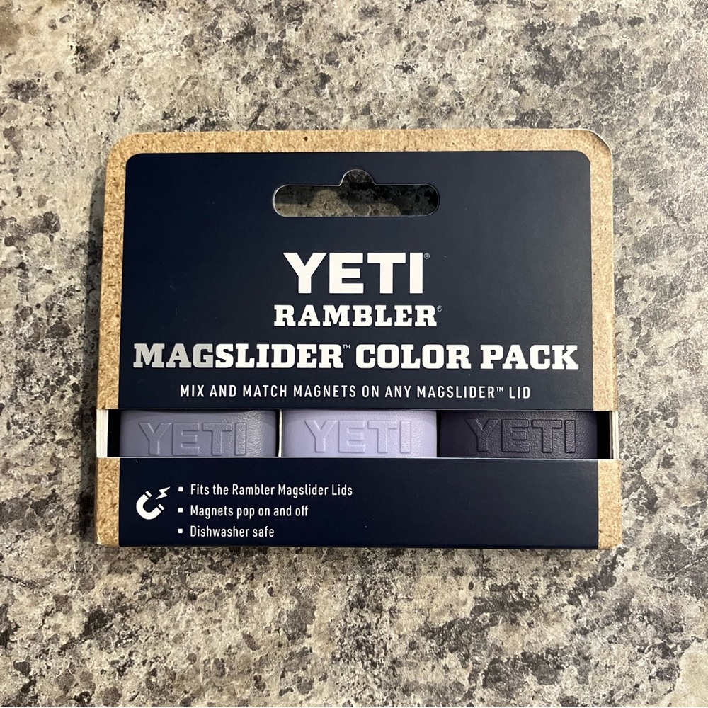 NWT Yeti Rambler Magslider Color Pack Magnets Cosmic Lilac Purple